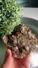 Load and play video in Gallery viewer, Super rare - calcite with rainbow calcopyrite calcite with calcopyrite 01