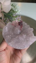Load and play video in Gallery viewer, Rainbow amethyst cupcake / Uruguay rainbow amethyst
