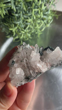 Load and play video in Gallery viewer, New found - green chlorite pink lemurian quartz 21