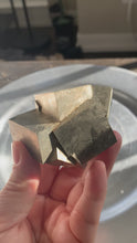 Load and play video in Gallery viewer, Large pyrite cube fro Spain 05