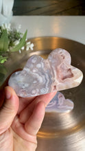 Load and play video in Gallery viewer, Rare - to quality pink flower agate clouds with unique banding