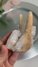 Load and play video in Gallery viewer, Rare - crystalline crystal cluster