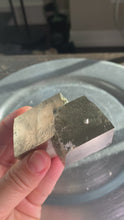 Load and play video in Gallery viewer, Large pyrite cube from Spain 02