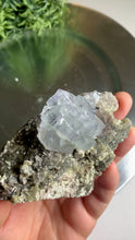 Load and play video in Gallery viewer, Yaogangxian fluorite with arsenopyrite matrix and / Yaogangxian Mine 02
