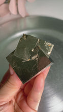 Load and play video in Gallery viewer, Rare - large size pyrite cube from Spain