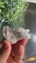 Load and play video in Gallery viewer, Top quality lemurian quartz cluster 08