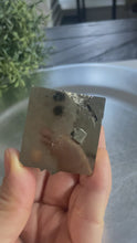 Load and play video in Gallery viewer, Large size pyrite cube from Spain 09