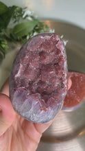 Load and play video in Gallery viewer, Rare - sugery rainbow amethyst freeform / Uruguay rainbow amethyst