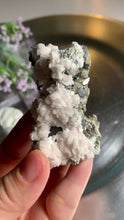 Load and play video in Gallery viewer, Yaogangxian fluorite with Scheelite and arsenopyrite 08
