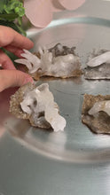 Load and play video in Gallery viewer, Rare - art shape crystalline crystal cluster