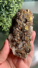 Load and play video in Gallery viewer, Super rare - calcite with calcopyrite 05
