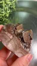 Load and play video in Gallery viewer, Super rare - calcite with rainbow calcopyrite 04