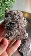 Load and play video in Gallery viewer, Gemmy epidote quartz cluster epidote crystal 03