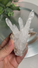 Load and play video in Gallery viewer, Rare - special shape crystalline crystal cluster
