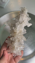 Load and play video in Gallery viewer, Rare - high quality lemurian quartz cluster
