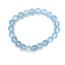 Load image into Gallery viewer, 7 level aquamarine bracelet