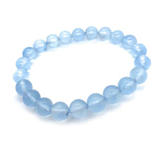 Load image into Gallery viewer, 7 level aquamarine bracelet