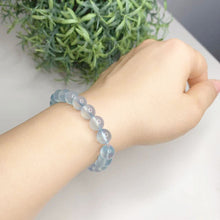 Load image into Gallery viewer, 7 level aquamarine bracelet
