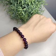 Load image into Gallery viewer, 7A level amethyst bracelet