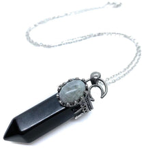 Load image into Gallery viewer, Large natural stone hexagonal prism Necklace