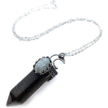 Load image into Gallery viewer, Large natural stone hexagonal prism Necklace