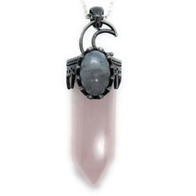Load image into Gallery viewer, Large natural stone hexagonal prism Necklace