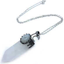 Load image into Gallery viewer, Large natural stone hexagonal prism Necklace