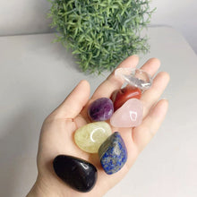 Load image into Gallery viewer, 7 chakra stone set