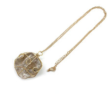 Load image into Gallery viewer, Smoky quartz raw stone necklace