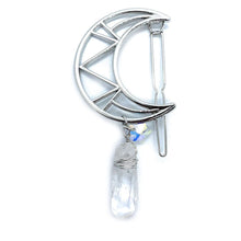 Load image into Gallery viewer, Natural crystal hairpin, hair clips