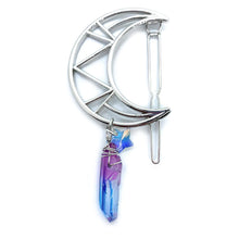 Load image into Gallery viewer, Natural crystal hairpin, hair clips