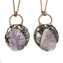 Load image into Gallery viewer, Cradle of life natural stone necklace