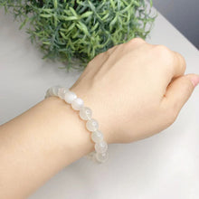 Load image into Gallery viewer, 7A level white moonstone bracelet