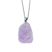 Load image into Gallery viewer, Raw crystal necklace