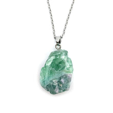 Load image into Gallery viewer, Raw crystal necklace