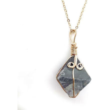Load image into Gallery viewer, Natural fluorite Pendant Necklace