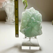 Load image into Gallery viewer, High quality - Sugary Green Fluorite Crystal Cluster | Sparkling Texture | China

