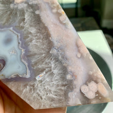 Load image into Gallery viewer, High quality - green flower agate slab/ slice
