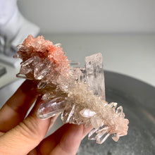 Load image into Gallery viewer, Top quality - sparkling pink Himalayan quartz cluster
