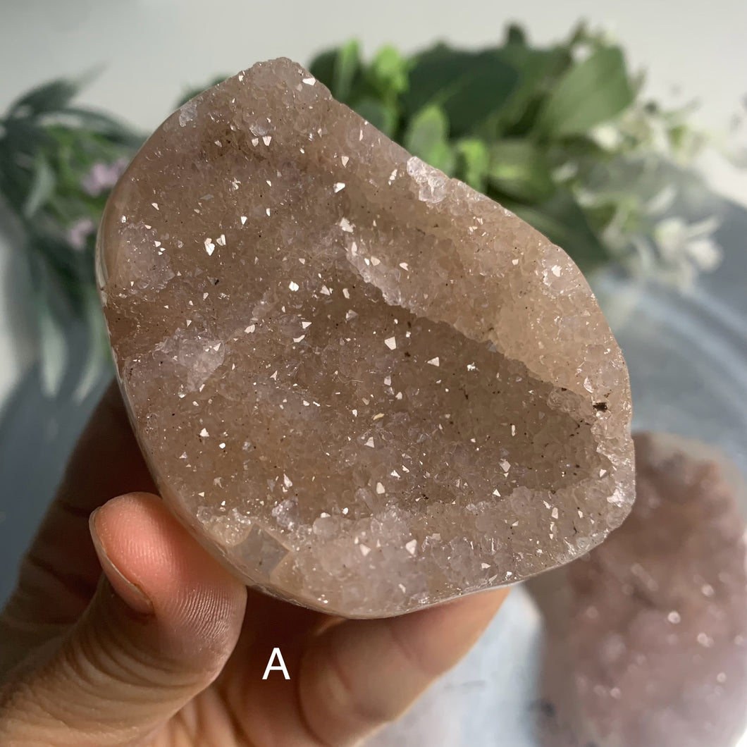 High quality - rainbow amethyst / colorful amethyst from Uruguay