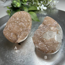 Load image into Gallery viewer, Top quality – Coffee brown druzy amethyst geode from Uruguay
