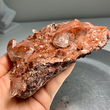 Load image into Gallery viewer, Rare - top quality red diamond calcite specimen
