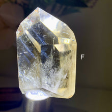 Load image into Gallery viewer, Blue Needle Smoky Quartz Tower – High Clarity Brazilian Crystal with Blue Light Inclusions
