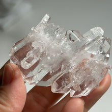 Load image into Gallery viewer, Natural Colombian Faden Quartz Cluster with Rainbow
