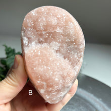 Load image into Gallery viewer, Top Quality – Pink Amethyst Druzy from Uruguay | Natural Sparkly Sugary Druzy | Healing Crystal
