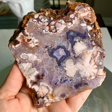 Load image into Gallery viewer, Top quality - blue flower agate slab /  blue flower agate slice
