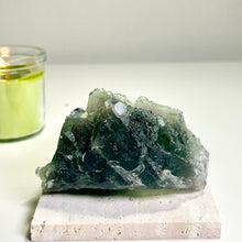 Load image into Gallery viewer, Rare Deep Green Nipple Fluorite Cluster Raw Fluorite Specimen Natural Green Mineral Collectible Display Stone
