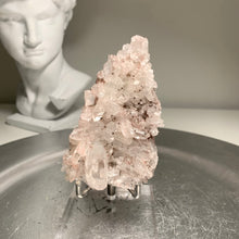 Load image into Gallery viewer, High quality- pink lemurian quartz cluster from Colombia
