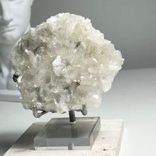 Load image into Gallery viewer, Large Platy Calcite Cluster with Pyrite – Clear Tabular Calcite Crystal for Clarity, Calm &amp; Home Decor

