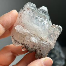 Load image into Gallery viewer, Colombian Faden Quartz Cluster with Chlorite / Hematite inclusions
